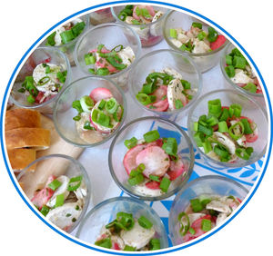 Weißwurst-Radieserl-Salat